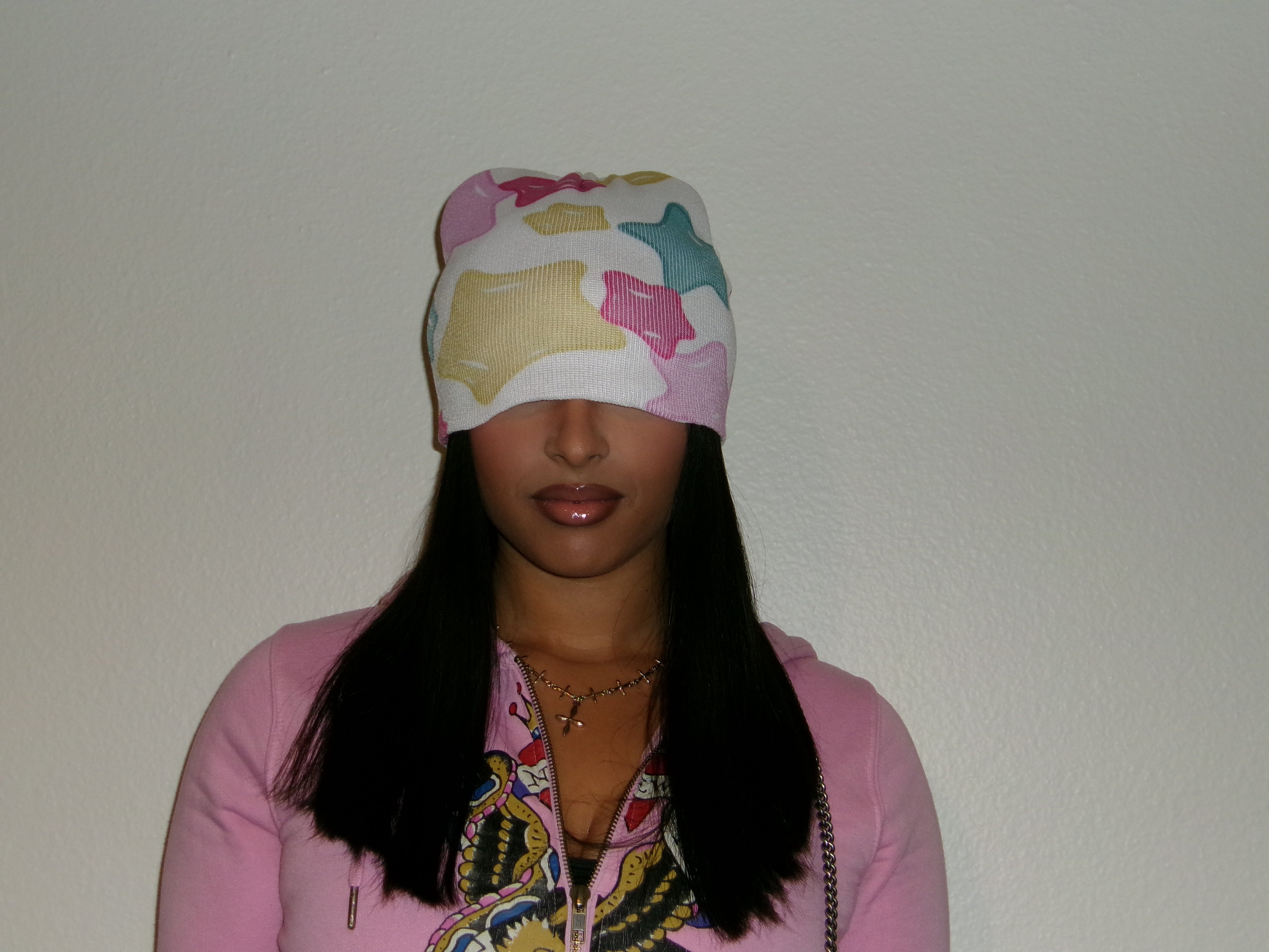 BubbleGum “BubbleStars” Beanie (White)