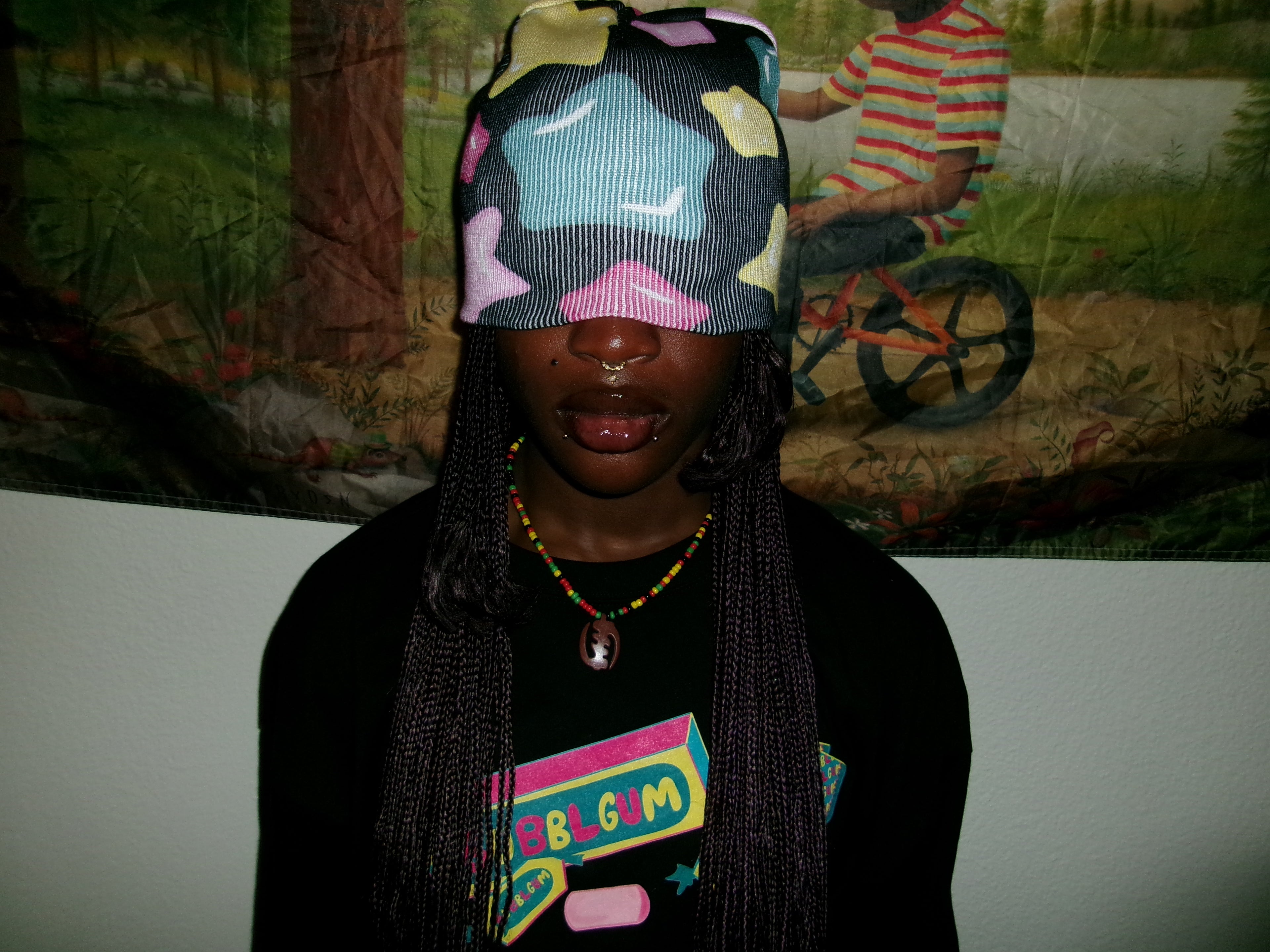 BubbleGum “Bubblestars” Beanie (Black