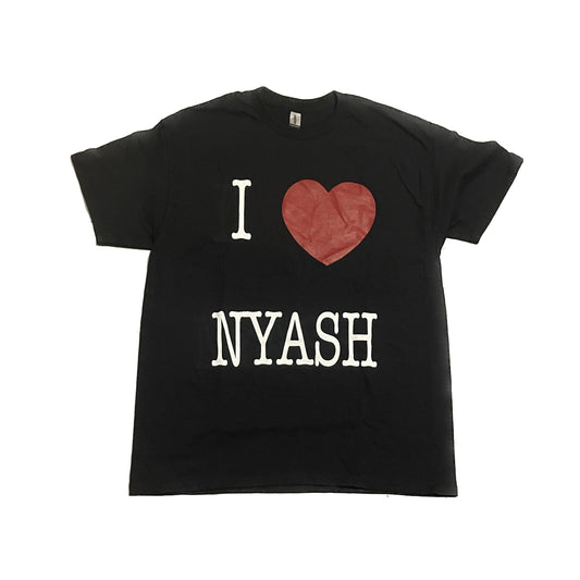 I ♥️ NYASH T-shirt (Black)