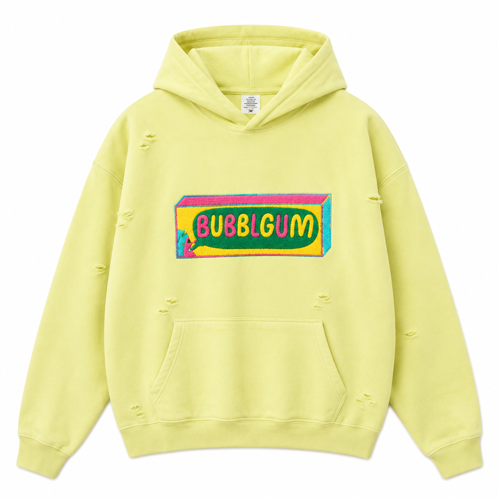 BUBBLGUM Hoodie (Yellow)
