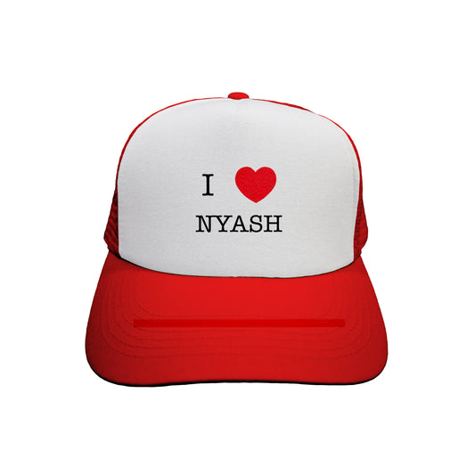 I ❤️ NYASH Hat (Red)