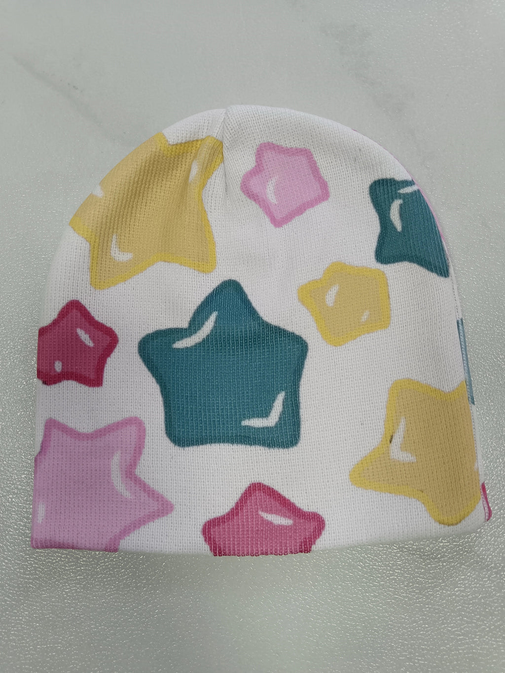 BubbleGum “BubbleStars” Beanie (White)
