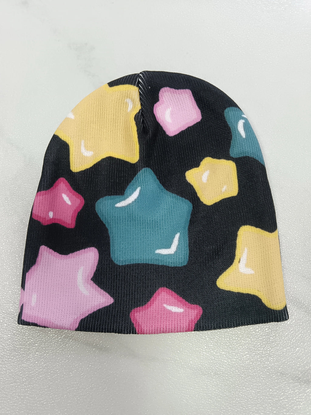 BubbleGum “Bubblestars” Beanie (Black)