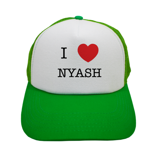 I ♥️ NYASH Hat (Green)
